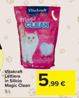 Vitakraft Lettiera in Silicio Magic Clean