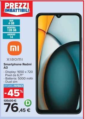 Smartphone Redmi A3