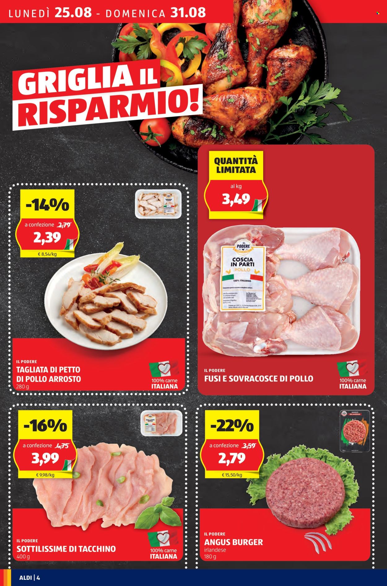 Volantino Aldi - 25/8/2025 - 31/8/2025. Pagina 4