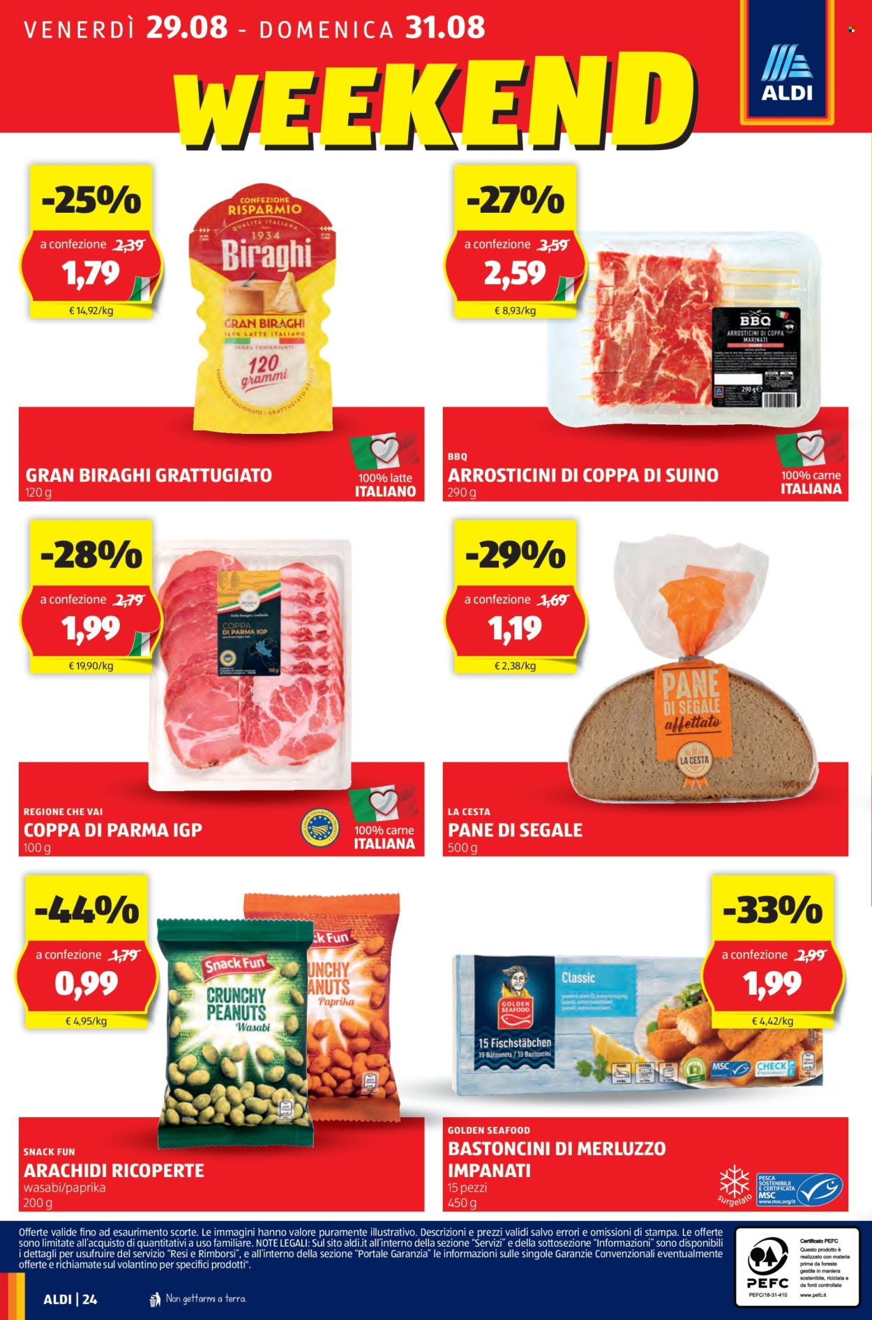 Volantino Aldi - 25/8/2025 - 31/8/2025. Pagina 24