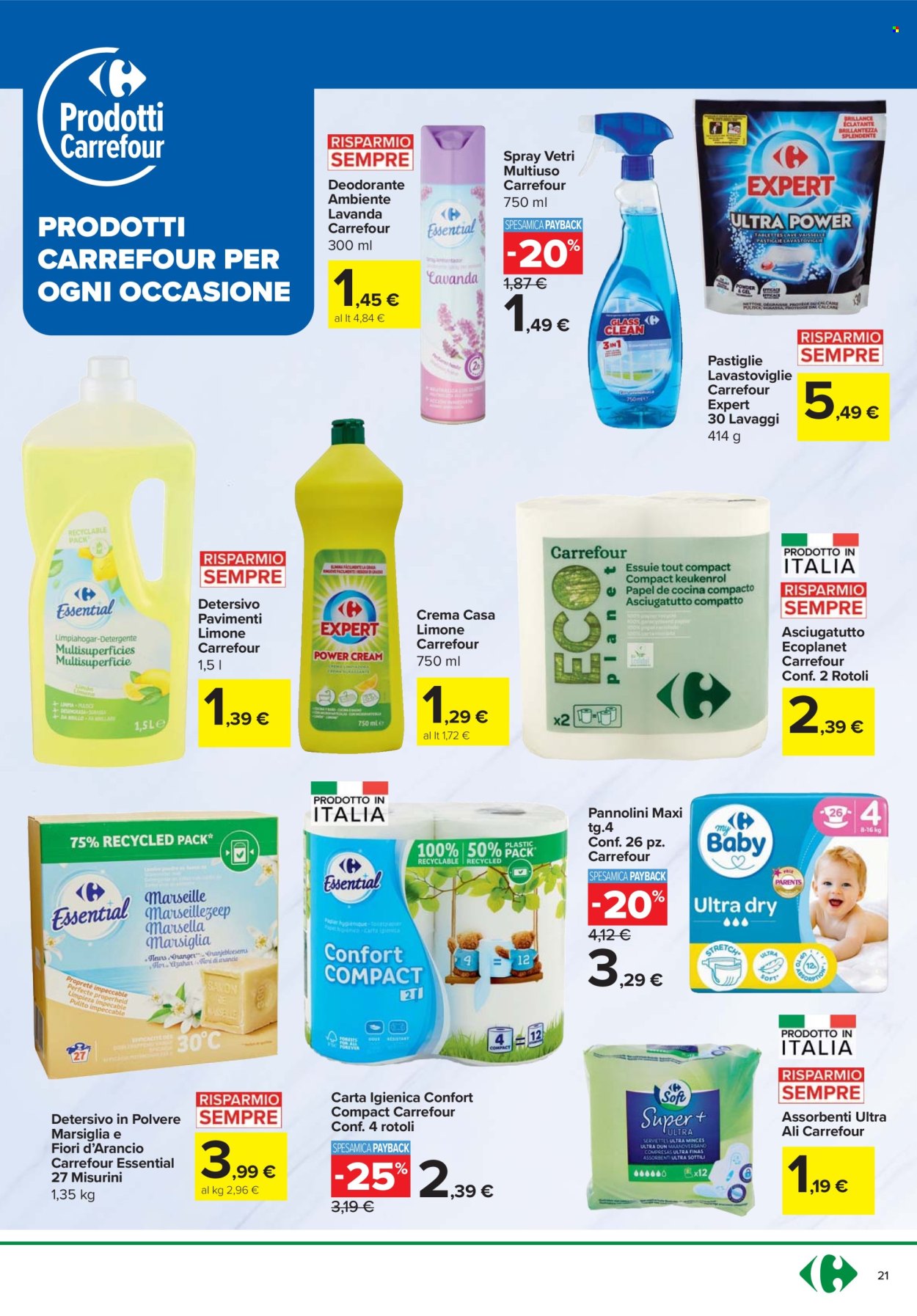 Volantino Carrefour - 21/8/2025 - 2/9/2025. Pagina 21