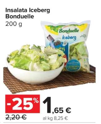 Insalata Iceberg Bonduelle