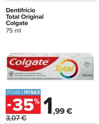 Dentifricio Total Original Colgate