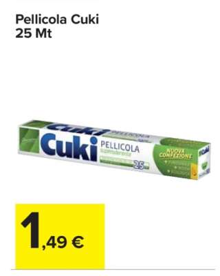 Pellicola Cuki 25 Mt