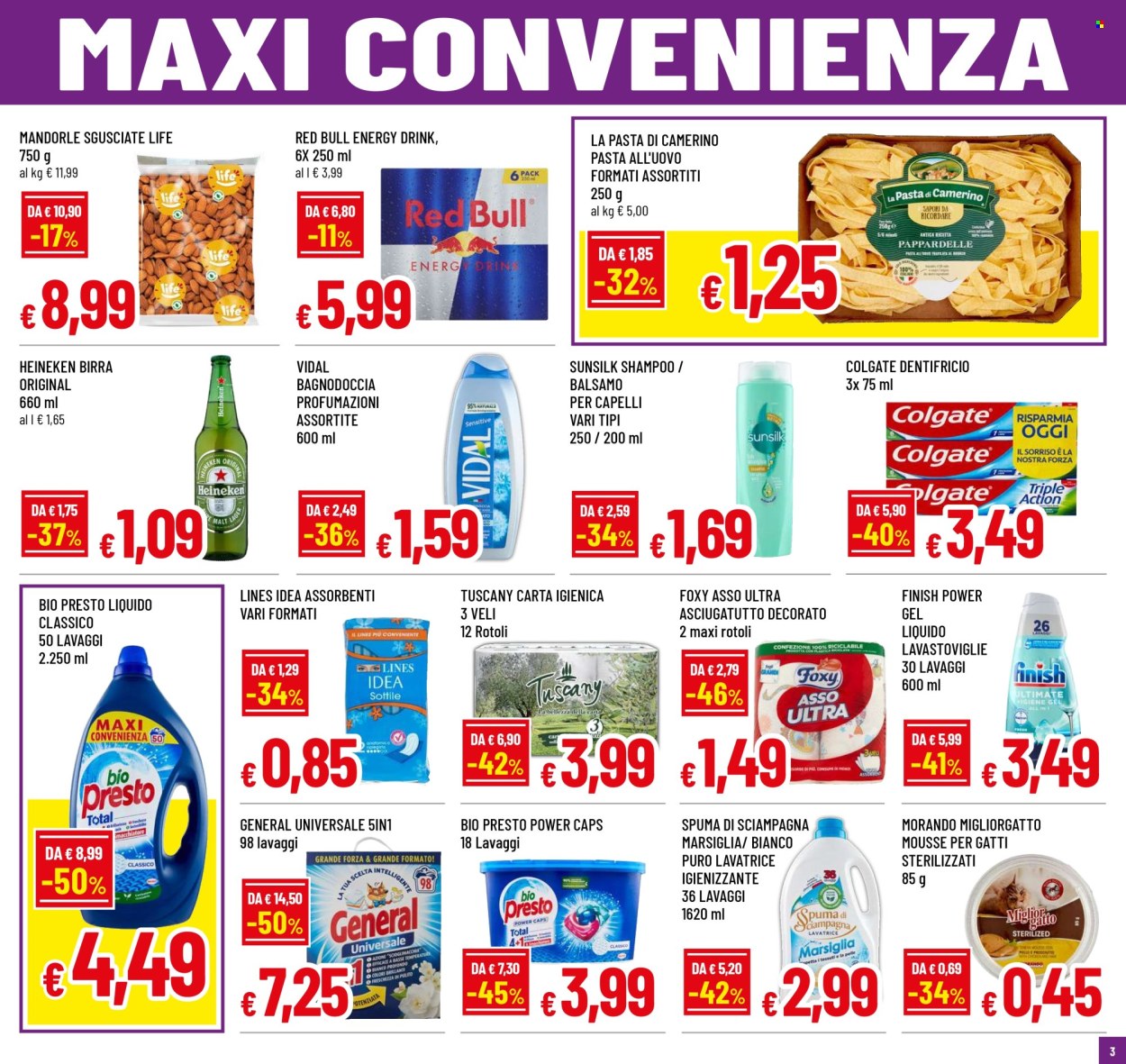 Volantino Famila - 21/8/2025 - 3/9/2025. Pagina 3