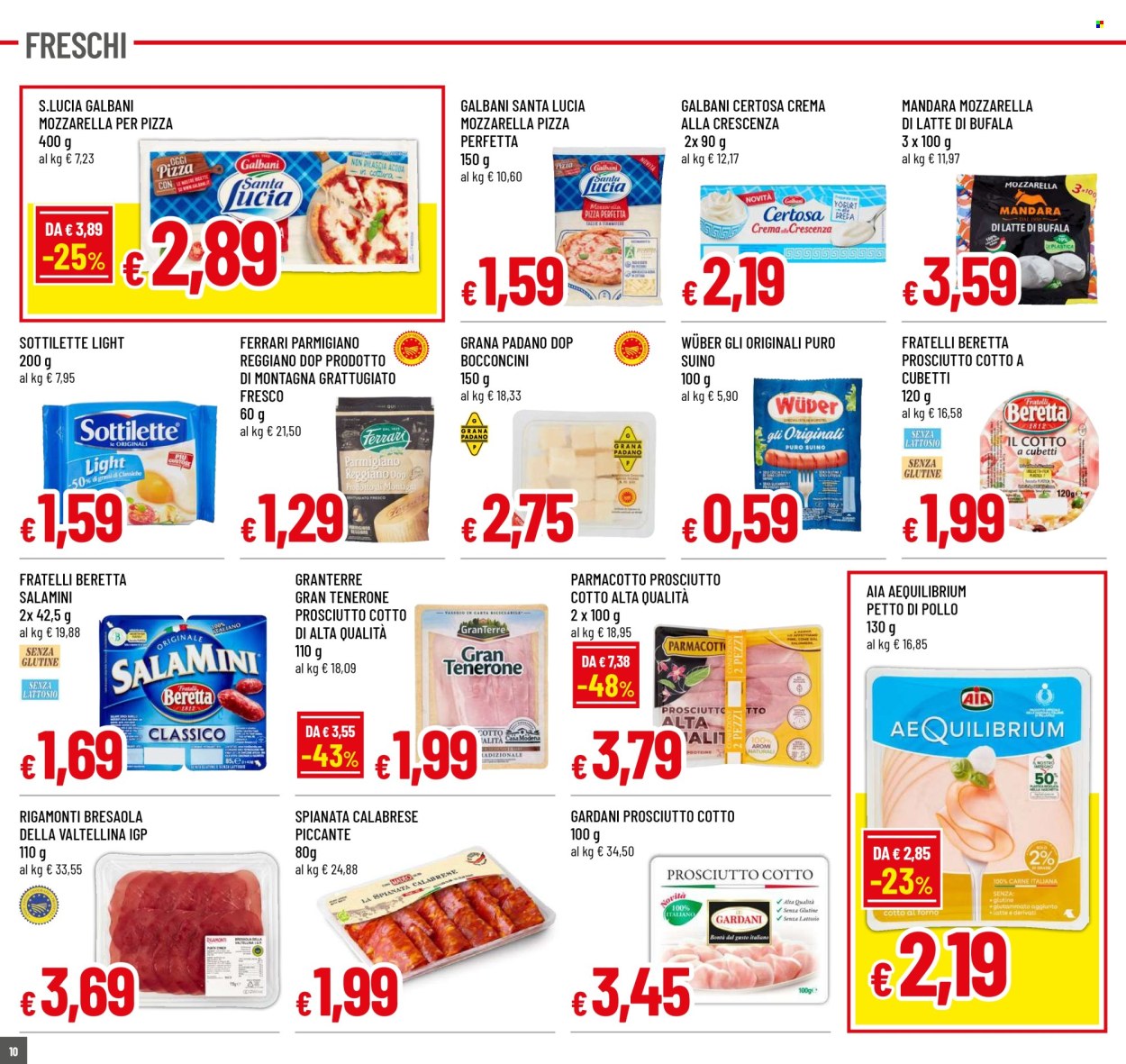 Volantino Famila - 21/8/2025 - 3/9/2025. Pagina 10