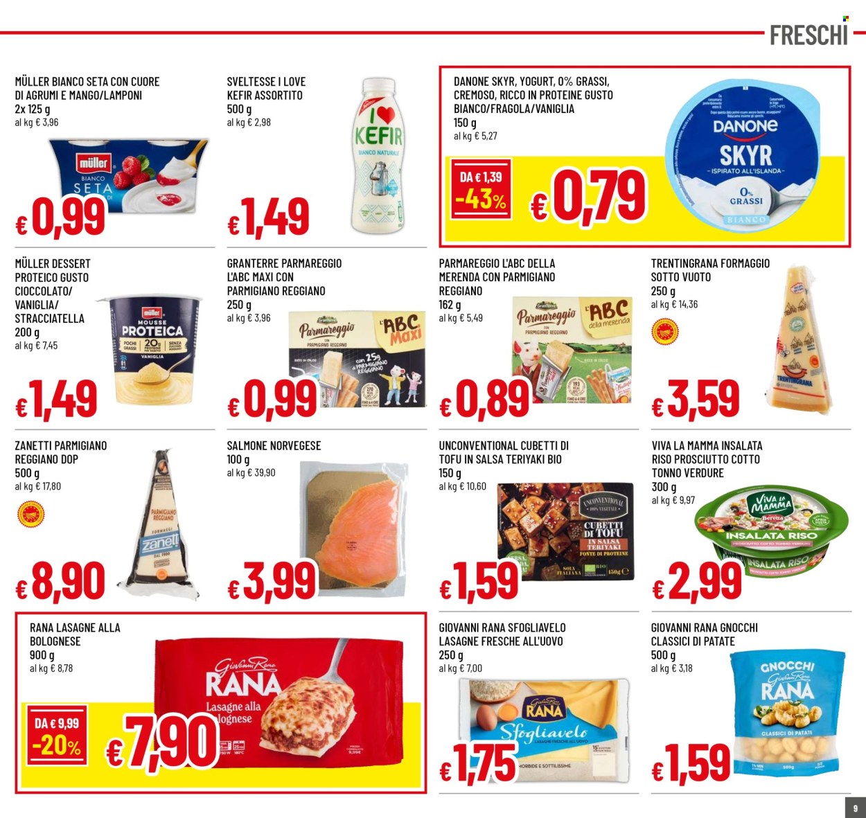 Volantino Famila - 21/8/2025 - 3/9/2025. Pagina 9