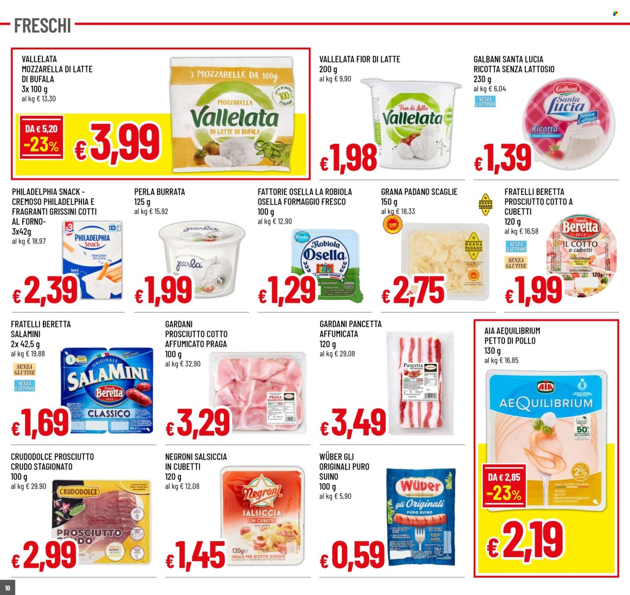 Volantino Famila - 21/8/2025 - 3/9/2025. Pagina 10