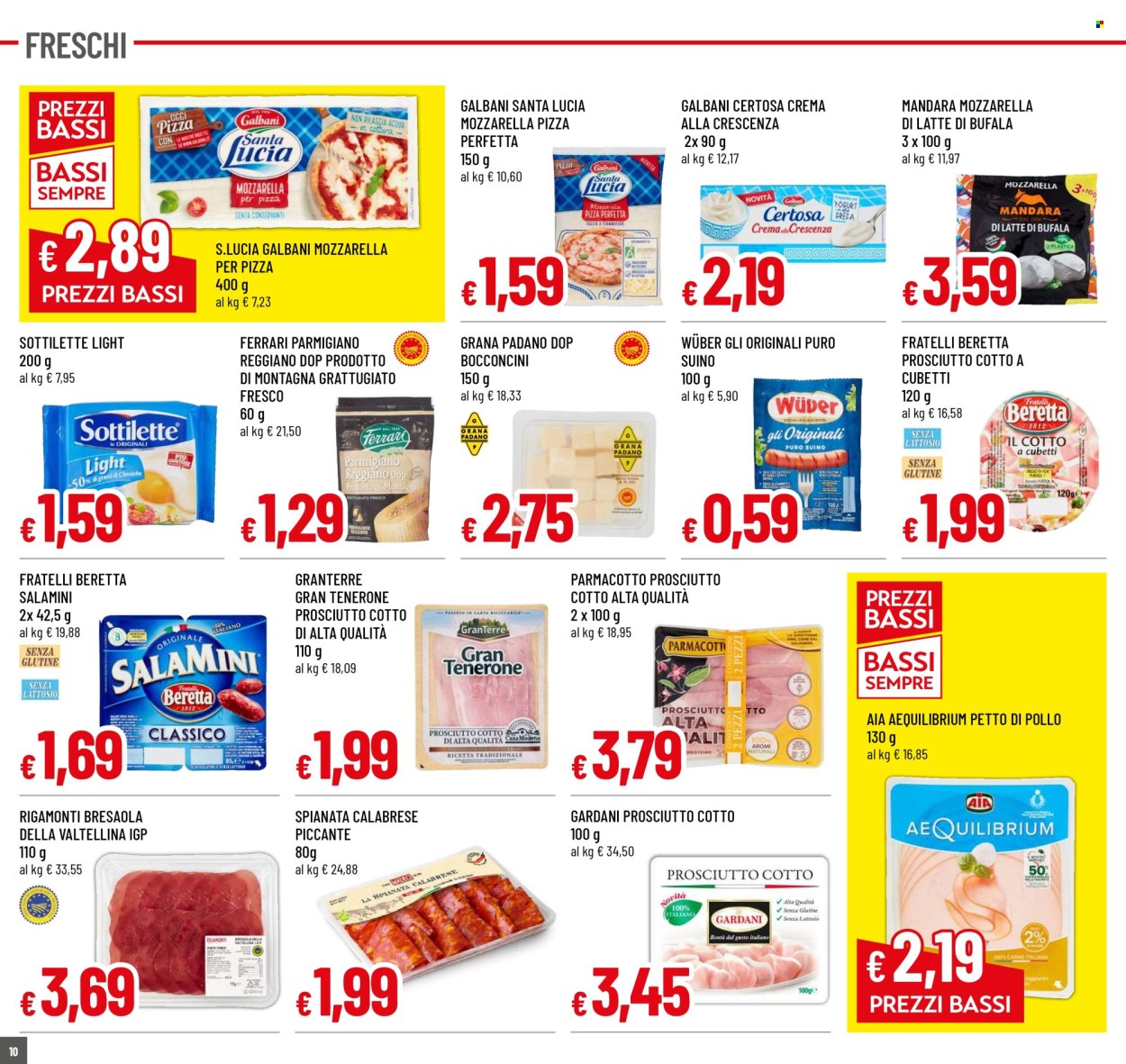 Volantino Famila - 21/8/2025 - 3/9/2025. Pagina 10