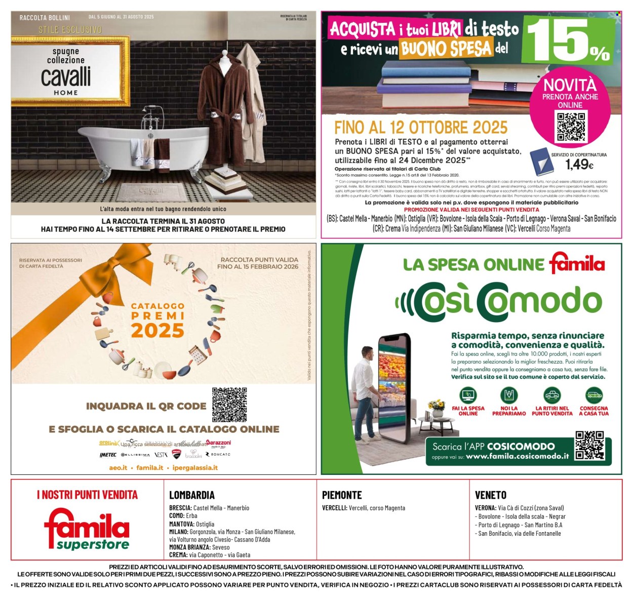 Volantino Famila - 21/8/2025 - 3/9/2025. Pagina 24
