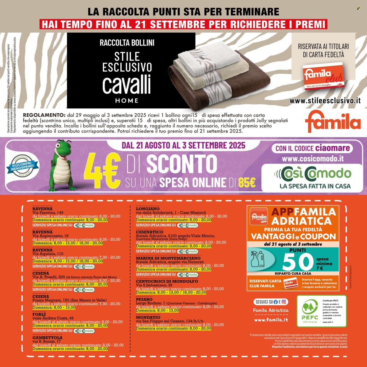 Volantino Famila - 21/8/2025 - 3/9/2025. Pagina 24