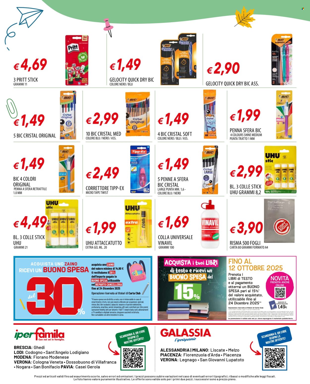 Volantino Famila - 21/8/2025 - 21/9/2025. Pagina 12