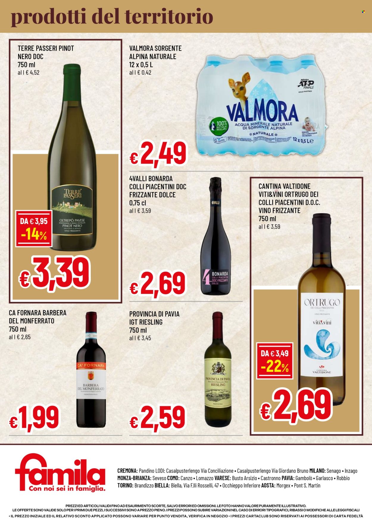 Volantino Famila - 21/8/2025 - 3/9/2025. Pagina 4