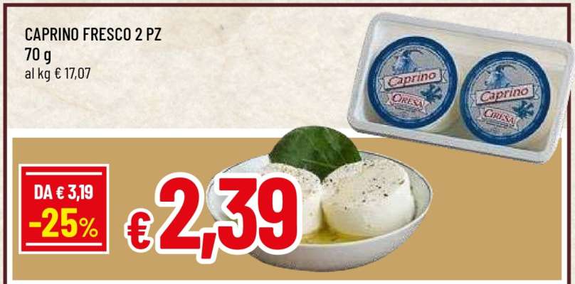 CAPRINO FRESCO 2 PZ