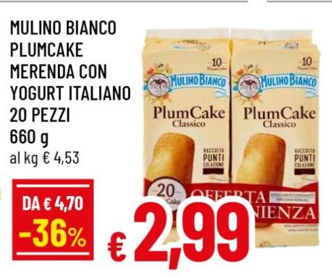 MULINO BIANCO Plumcake