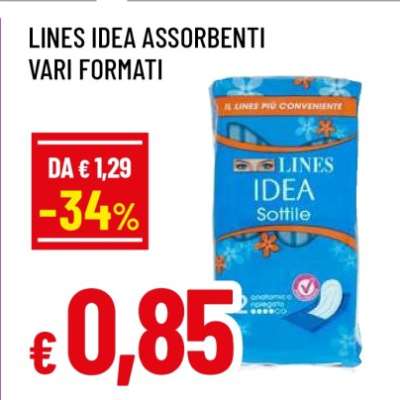 LINES IDEA ASSORBENTI VARI FORMATI