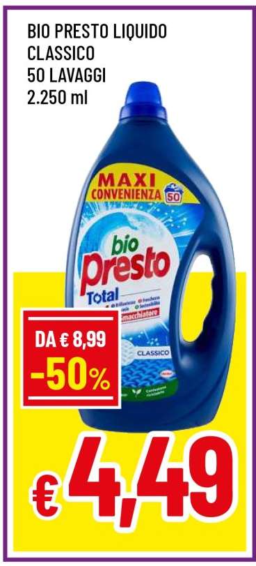 BIO PRESTO LIQUIDO CLASSICO