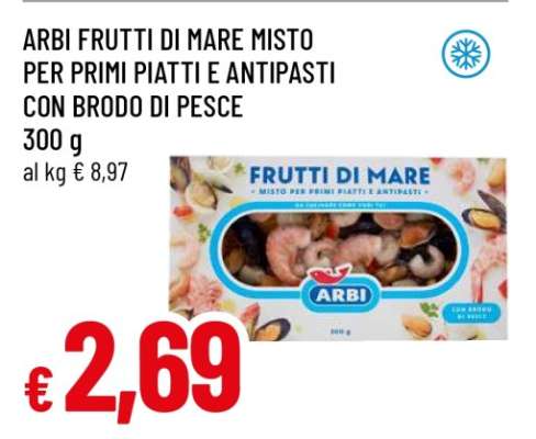 ARBI FRUTTI DI MARE MISTO