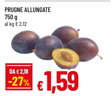 PRUGNE ALLUNGATE