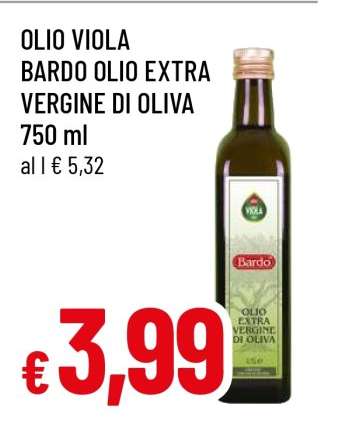 OLIO VIOLA BARDO OLIO EXTRA VERGINE DI OLIVA