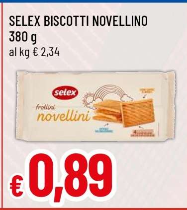 SELEX BISCOTTI NOVELLINO