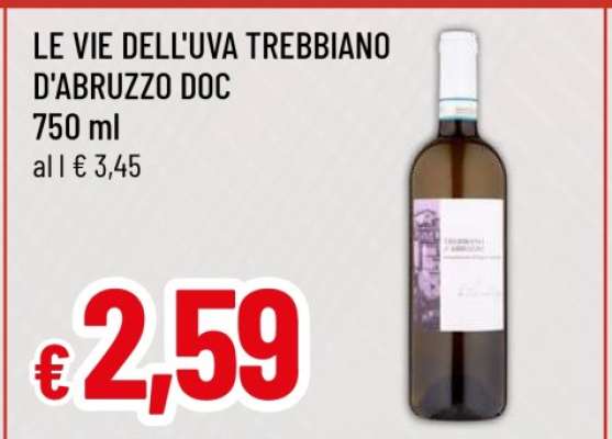 LE VIE DELL'UVA TREBBIANO D'ABRUZZO DOC
