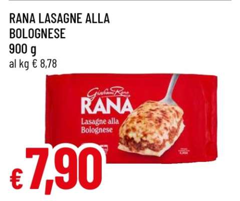 Rana Lasagne alla Bolognese