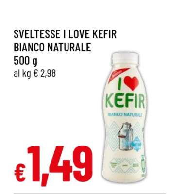 Sveltesse I Love Kefir Bianco Naturale