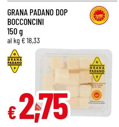 GRANA PADANO DOP BOCCONCINI