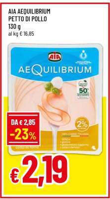 AIA AEQUILIBRIUM Petto di Pollo