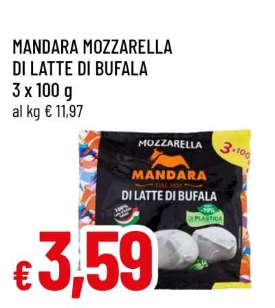 MANDARA mozzarella di latte di bufala