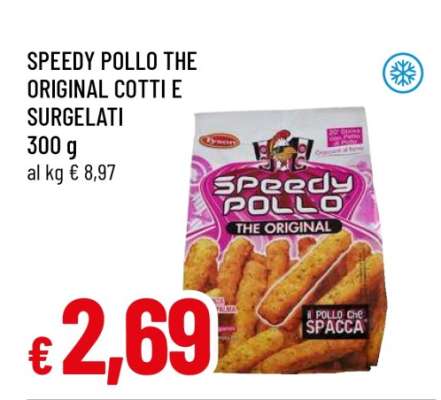 SPEEDY POLLO THE ORIGINAL COTTI E SURGELATI