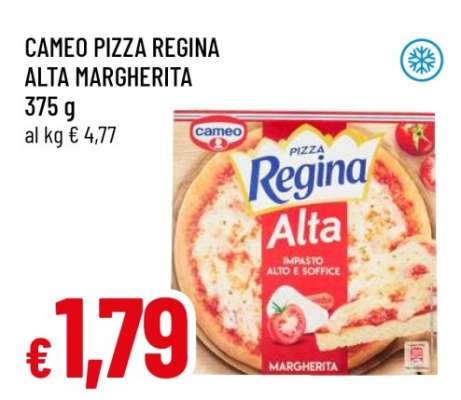 CAMEO Pizza Regina Alta Margherita