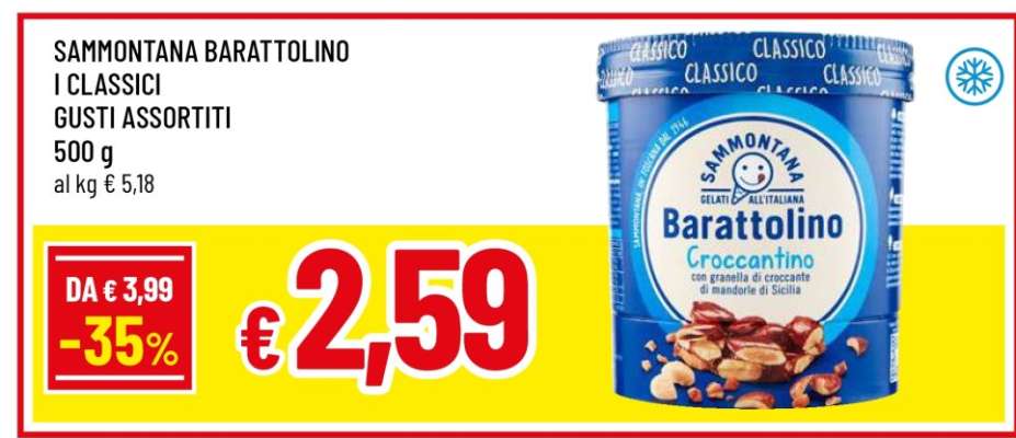 SAMMONTANA BARATTOLINO I CLASSICI GUSTI ASSORTITI