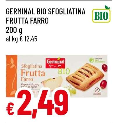 GERMINAL BIO SFOGLIATINA FRUTTA FARRO