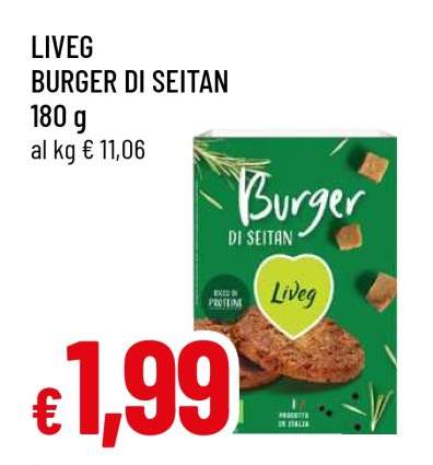 LIVEG BURGER DI SEITAN