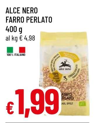 ALCE NERO FARRO PERLATO