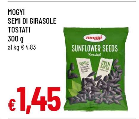MOGYI SEMI DI GIRASOLE TOSTATI