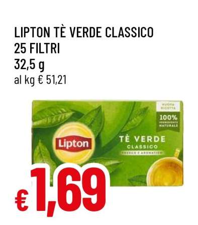 Lipton Tè Verde Classico