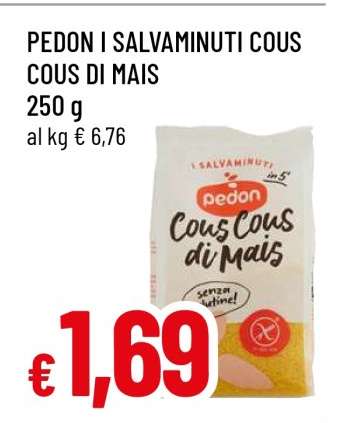 PEDON I SALVAMINUTI COUS COUS DI MAIS