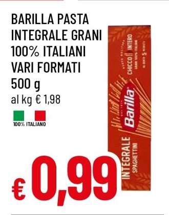 BARILLA PASTA INTEGRALE