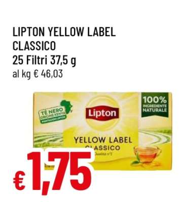 Lipton Yellow Label Classico
