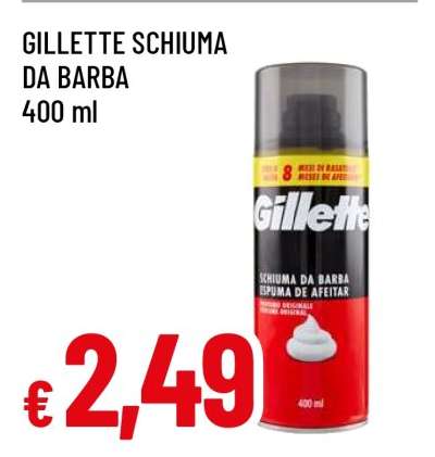 Gillette Schiuma da barba