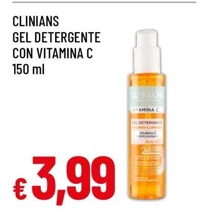 CLINIANS Gel Detergente Con Vitamina C