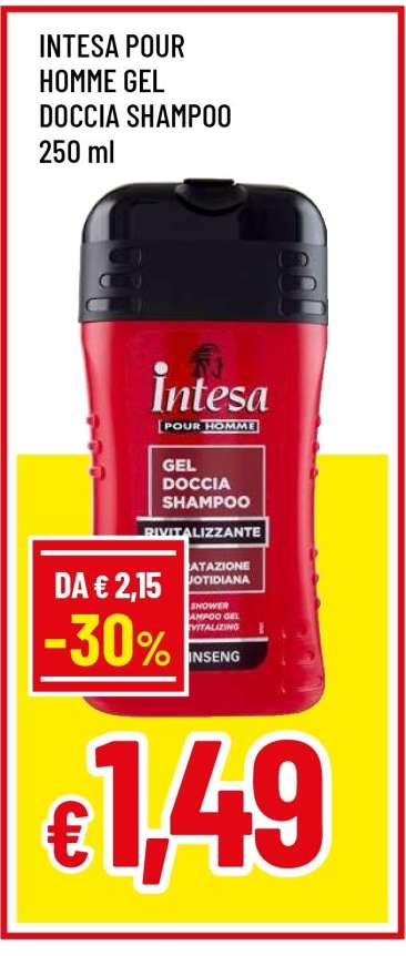 INTESA POUR HOMME GEL DOCCIA SHAMPOO