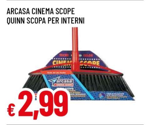 ARCASA CINEMA SCOPE QUINN SCOPA PER INTERNI