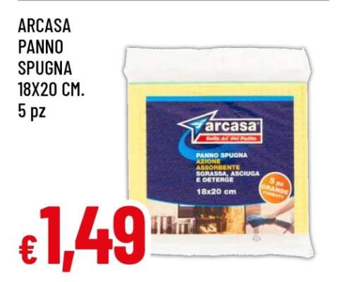 ARCASA PANNO SPUGNA