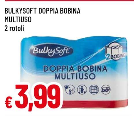 BULKYSOFT DOPPIA BOBINA MULTIUSO