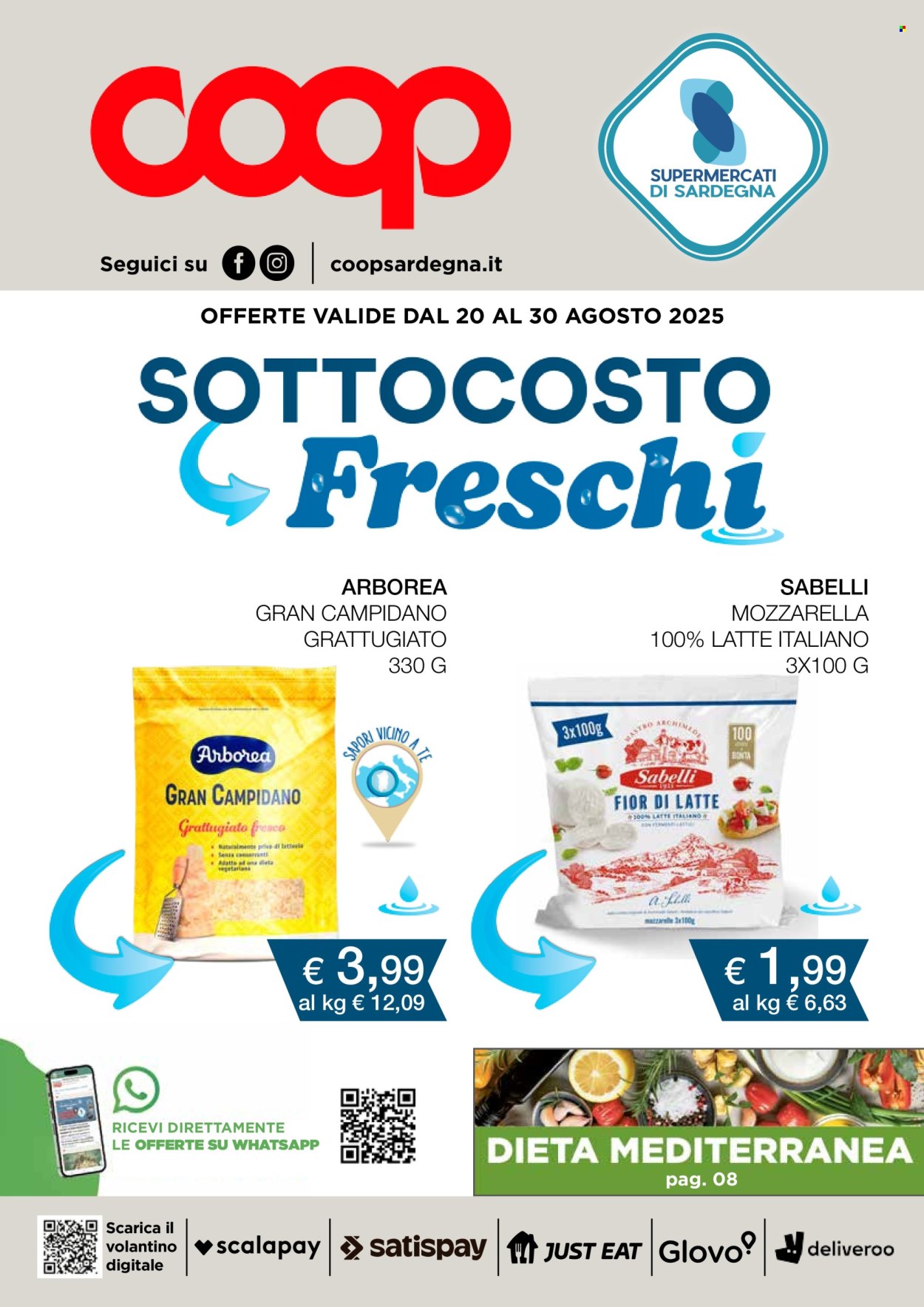 Volantino Coop - 20/8/2025 - 30/8/2025. Pagina 1