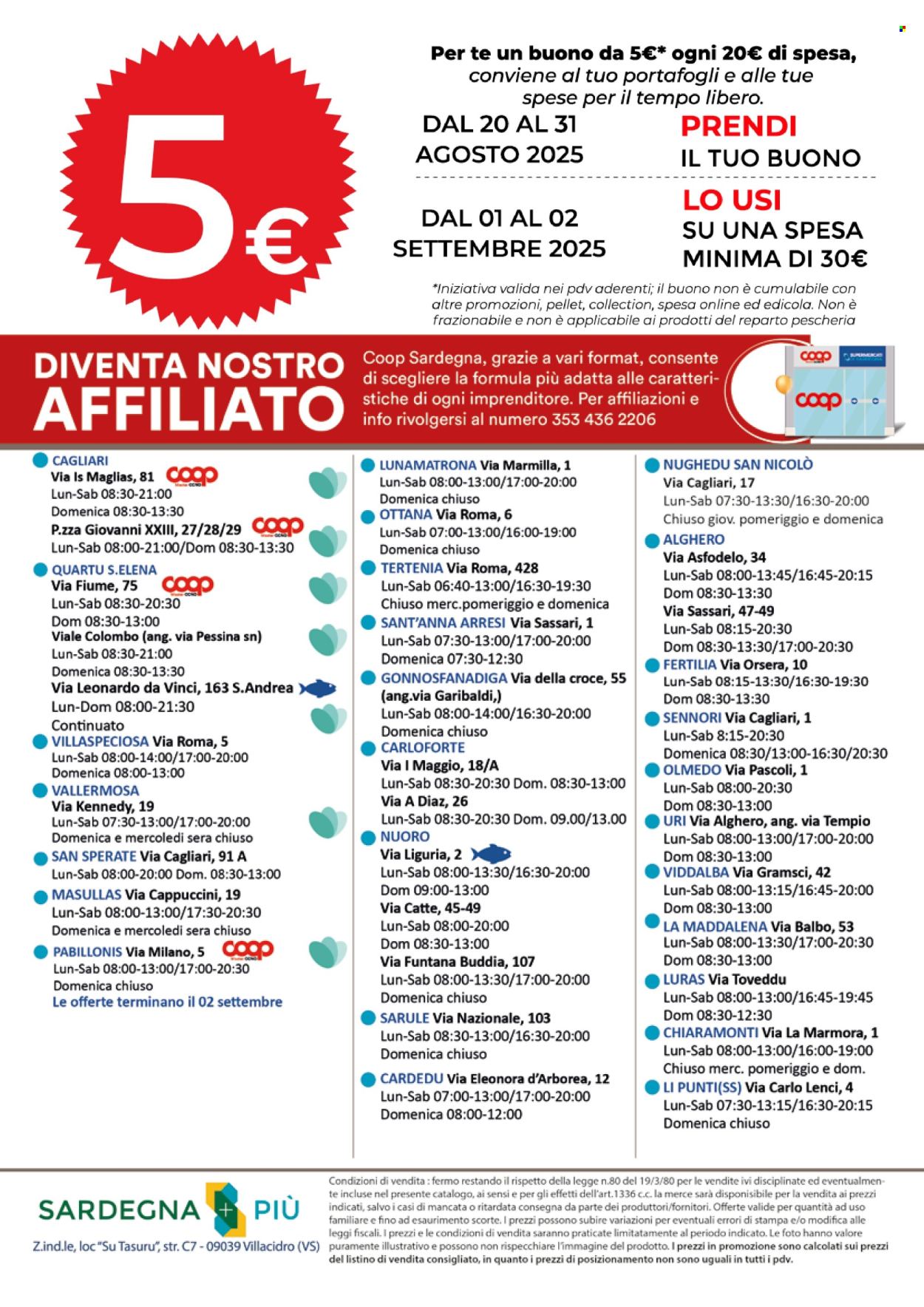 Volantino Coop - 20/8/2025 - 30/8/2025. Pagina 22